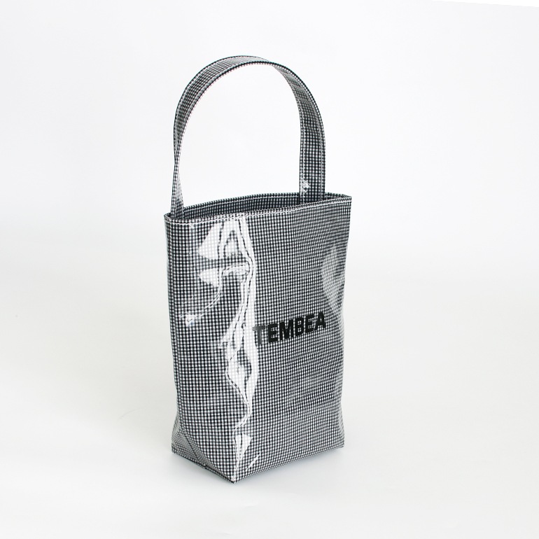 TEMBEA テンベア｜BAGUETTE TOTE MINI GINGHAM SMALL BLACK 通販｜DUPON35