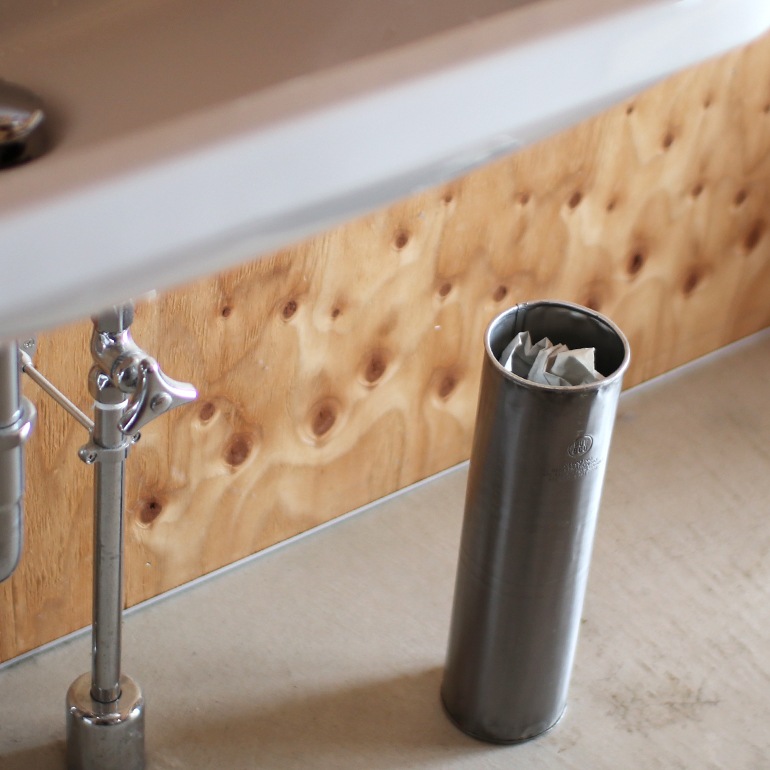 PUEBCO プエブコ｜RECYCLE STEEL TRASH CAN Round φ100 ゴミ箱