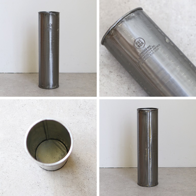 PUEBCO プエブコ｜RECYCLE STEEL TRASH CAN Round φ100 ゴミ箱 通販