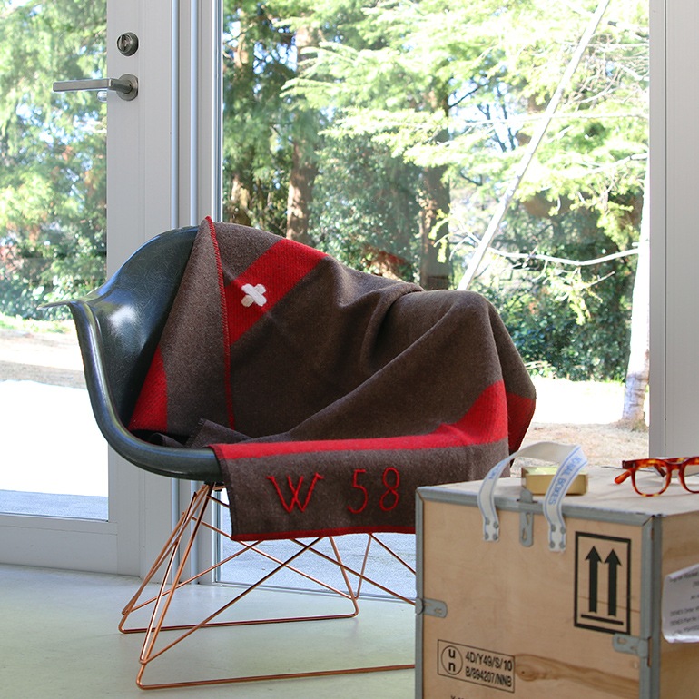 スイス軍 ウールブランケット スモール レプリカ