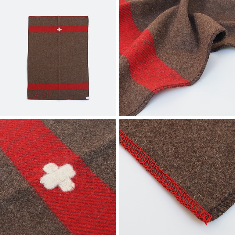スイス軍 ウールブランケット スモール レプリカ