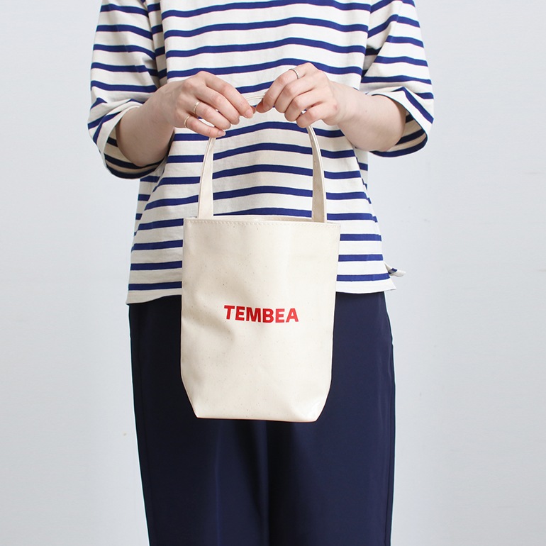 TEMBEA テンベア｜BAGUETTE TOTE MINI　CHECK BLUE