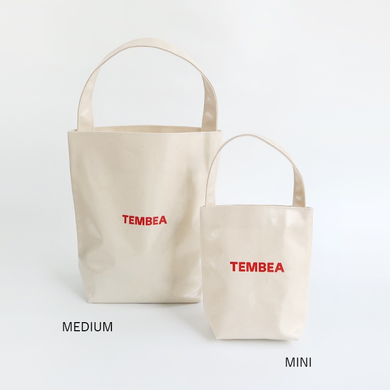 TEMBEA テンベア｜BAGUETTE TOTE MINI　CHECK BLUE