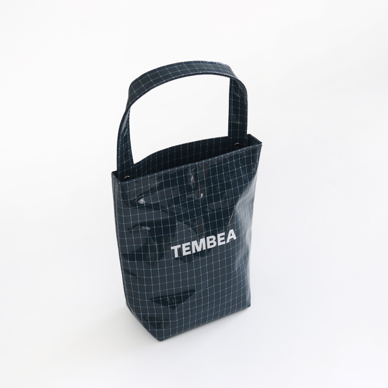 TEMBEA テンベア｜BAGUETTE TOTE MINI　CHECK BLUE