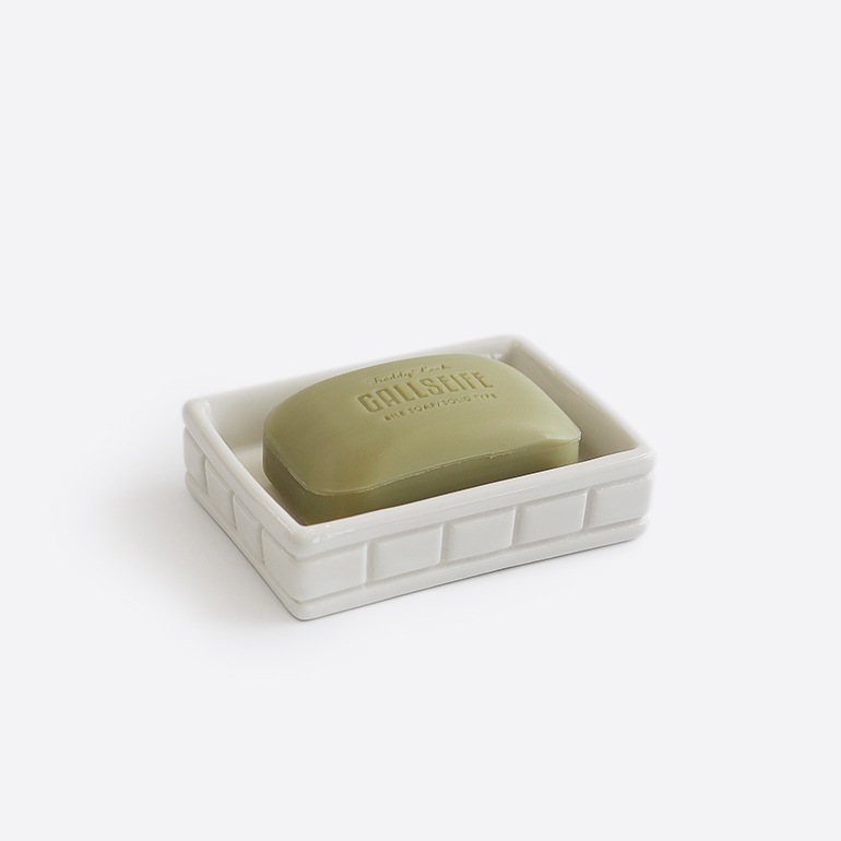 PUEBCO プエブコ｜TILE PATTERNED BATH ENSEMBLE Soap Dish ソープディッシュ