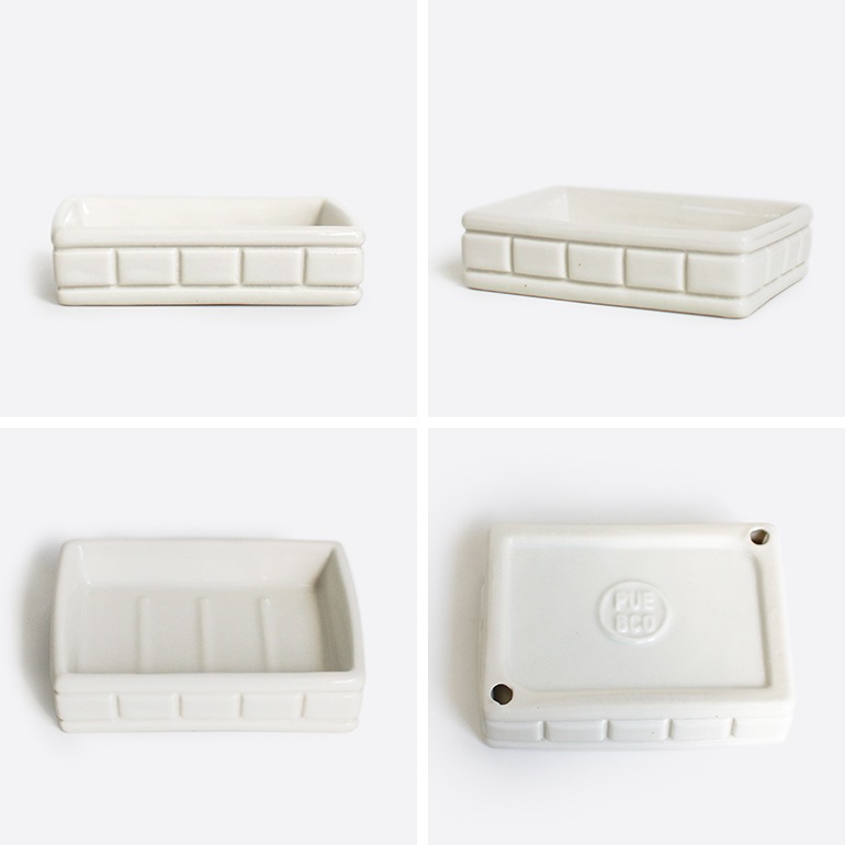 PUEBCO プエブコ｜TILE PATTERNED BATH ENSEMBLE Soap Dish ソープディッシュ