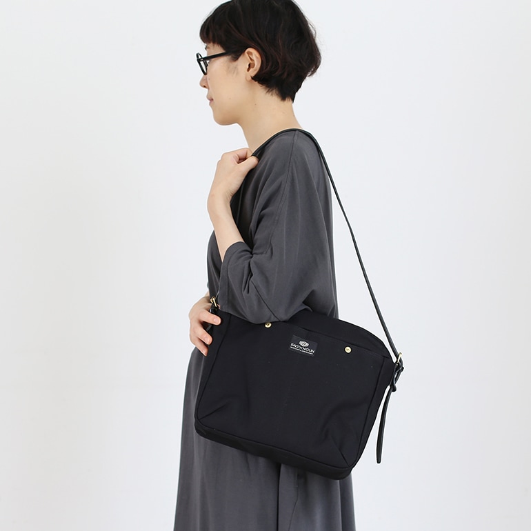 BAGnNOUN バッグンナウン｜POCHETTE Q/C L【全2色】