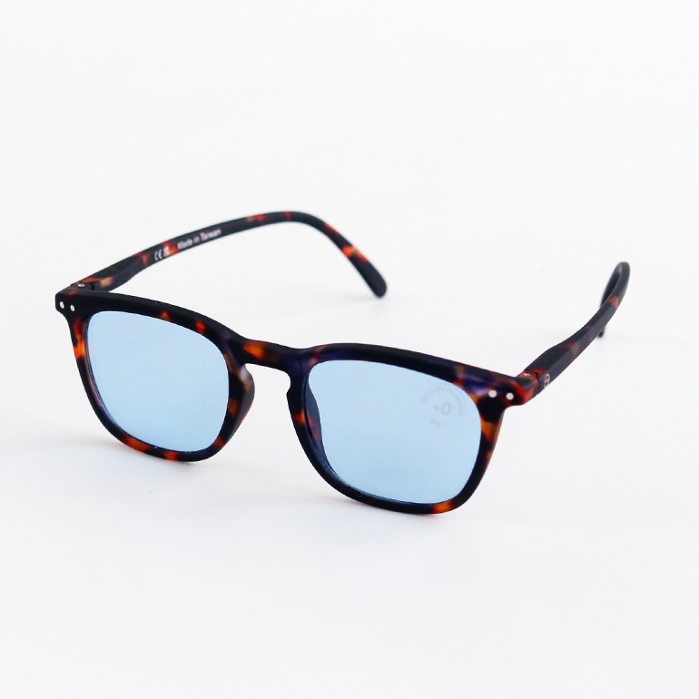 IZIPIZI イジピジ｜SUN LIGHTCOLOR #E　Tortoise(Light blue lenses)