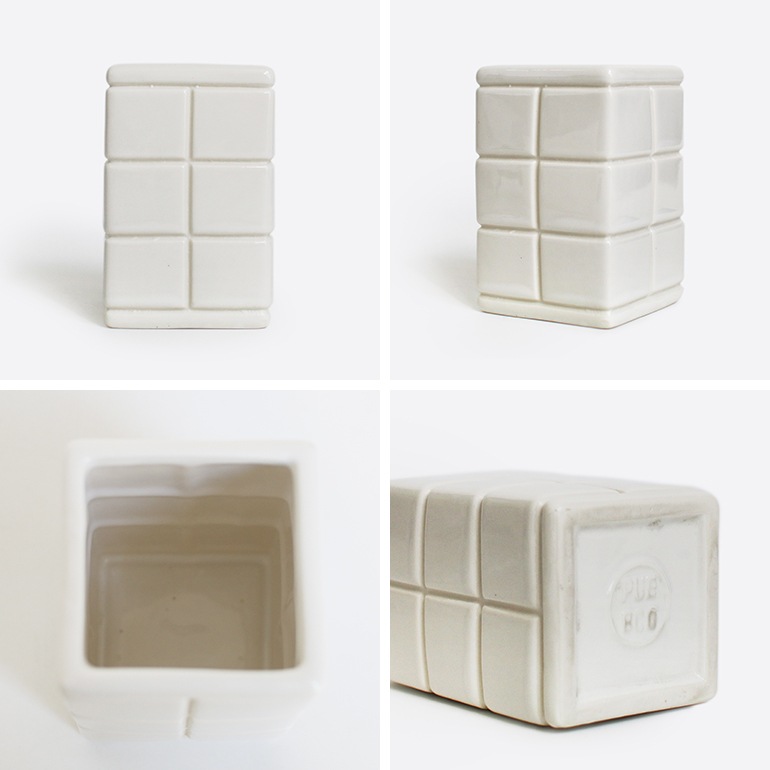 PUEBCO プエブコ｜TILE PATTERNED BATH ENSEMBLE Toothbrush Stand トゥースブラシスタンド