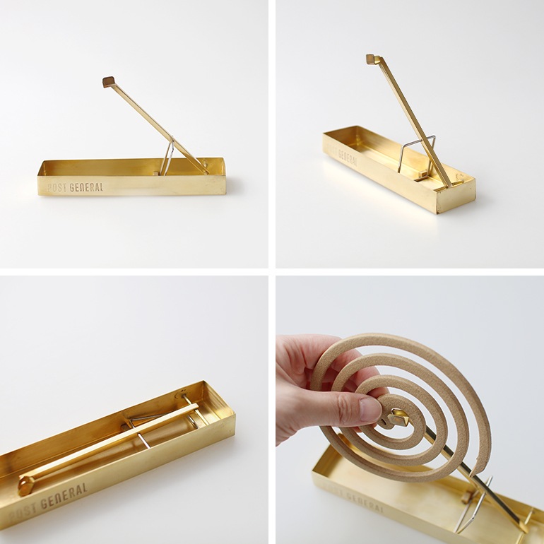 ポストジェネラル ブラス モスキート コイルホルダー ポストジェネラル ブラス モスキート コイルホルダー 1