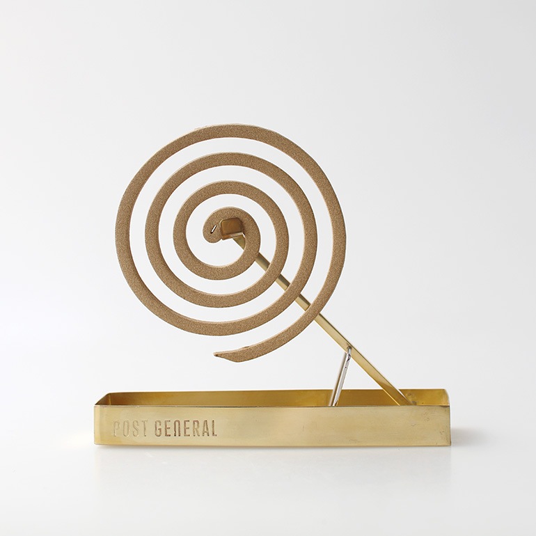 POST GENERAL ポストジェネラル｜BRASS MOSQUITO COIL HOLDER ブラスモスキートコイルホルダー