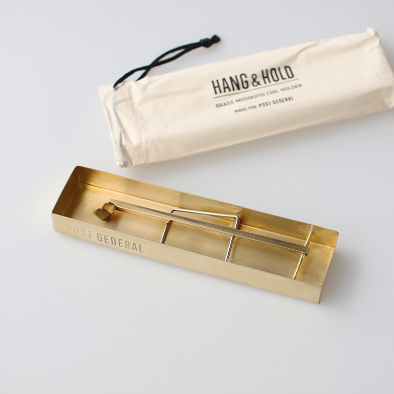 POST GENERAL ポストジェネラル｜BRASS MOSQUITO COIL HOLDER ブラスモスキートコイルホルダー