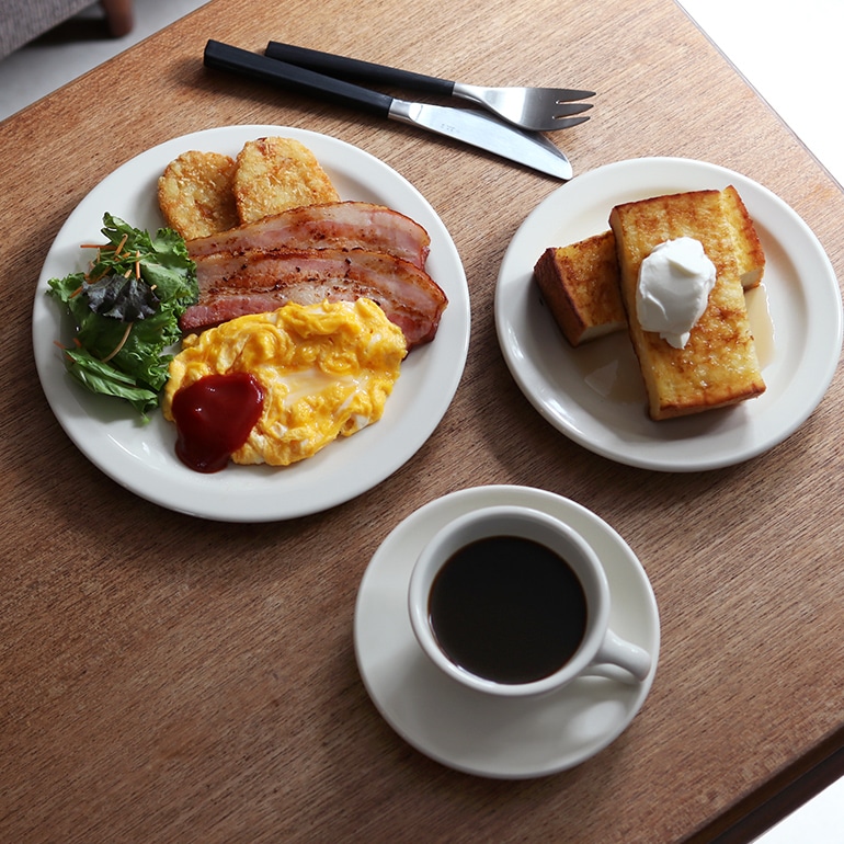 HOMER LAUGHLIN CHINA ホーマーラフリンチャイナ｜OVIDE CUP & BOSTON SAUCER SET