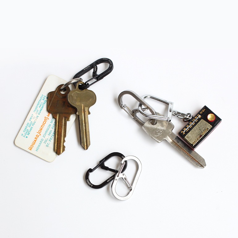 NITE IZE ナイトアイズ｜Gシリーズ DUAL CHAMBER CARABINER #1 (2個入)