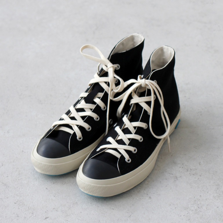 SHOES LIKE POTTERY シューズライクポタリー｜ハイカットキャンバスシューズ ブラック