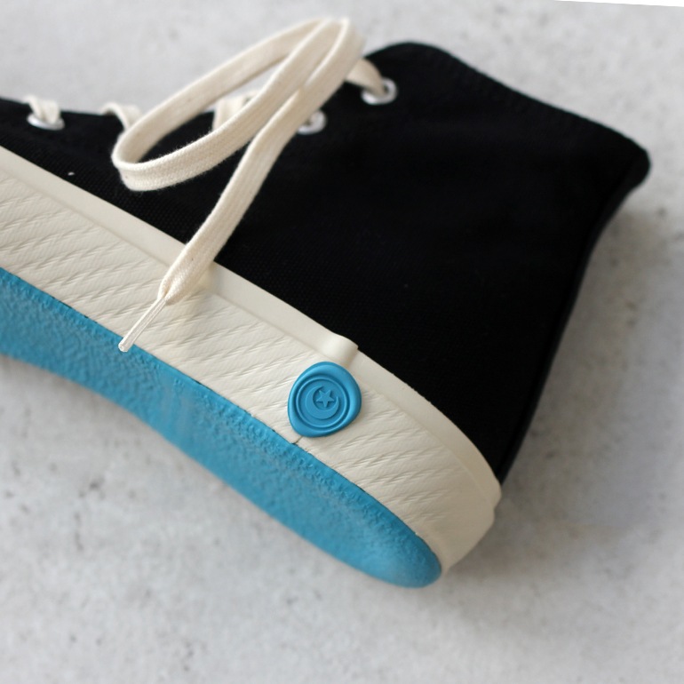 SHOES LIKE POTTERY シューズライクポタリー｜ハイカットキャンバスシューズ ブラック