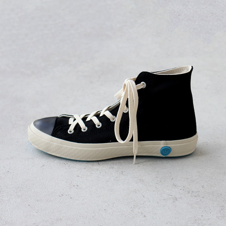 SHOES LIKE POTTERY シューズライクポタリー｜ハイカットキャンバスシューズ ブラック