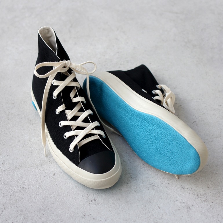 SHOES LIKE POTTERY シューズライクポタリー｜ハイカットキャンバスシューズ ブラック