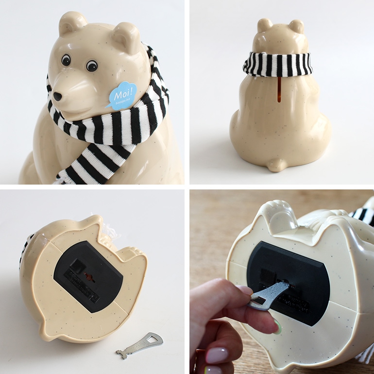 Polar Bear Money Box（with muffler 2026）