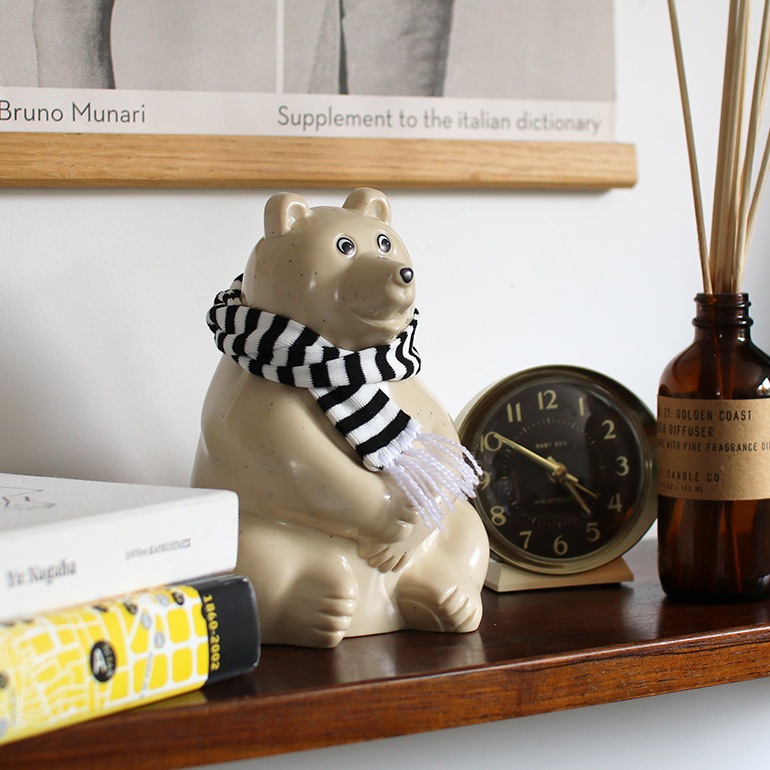 Polar Bear Money Box（with muffler 2026）