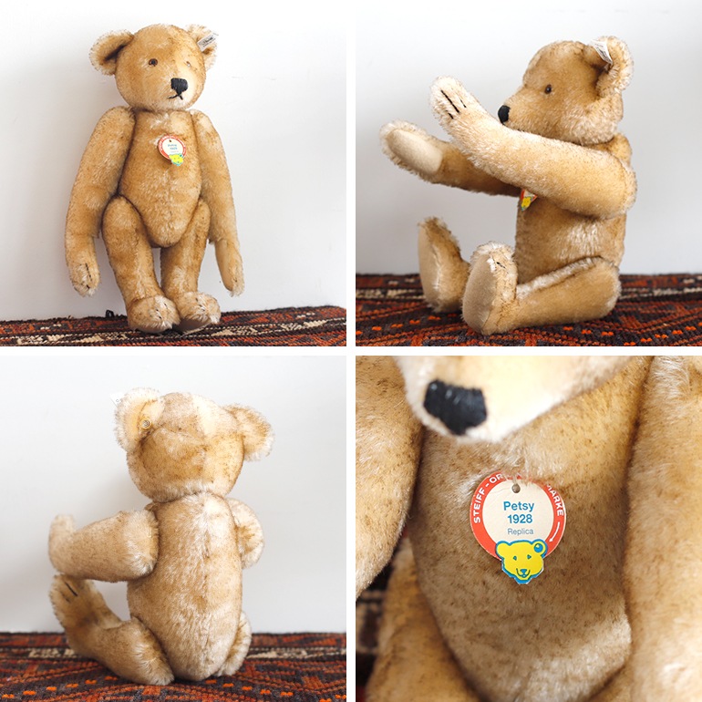 VINTAGE｜Steiff PETSY Teddy Bear （Replica）