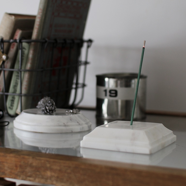 PUEBCO プエブコ｜MARBLE INCENSE HOLDER(お香立て)