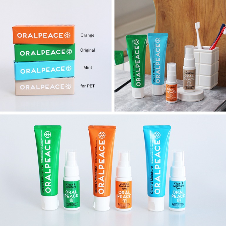 ORALPEACE オーラルピース｜Clean&Moisture Mint