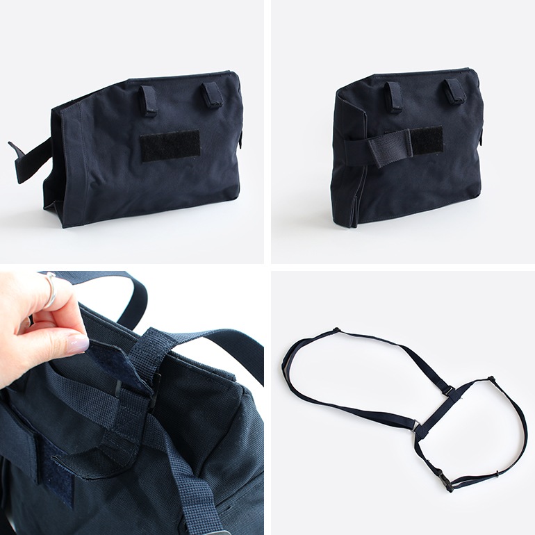 USED オランダ軍 ナイロンショルダーバッグ ネイビー