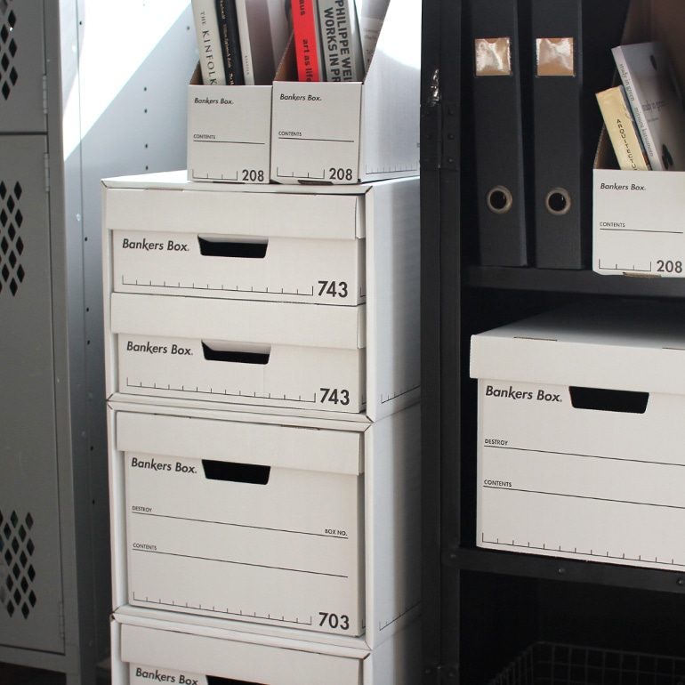 Fellowes フェローズ｜BANKERS BOX 743sボックス 6個1パック
