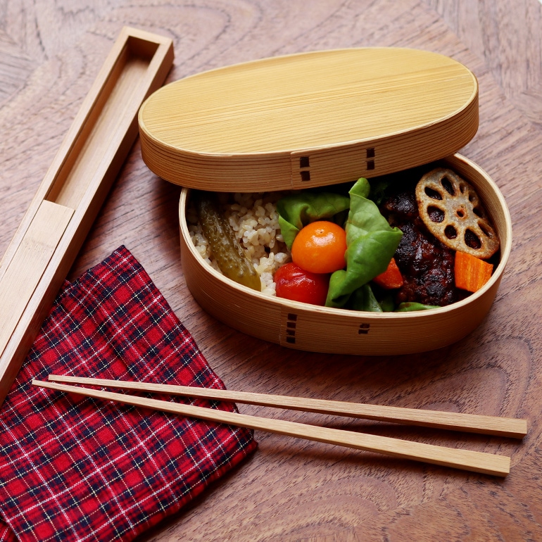 松野屋 まつのや｜スス竹箸と箸箱セット