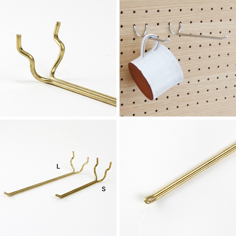 amabro アマブロ｜PEG BAR Brass(S)