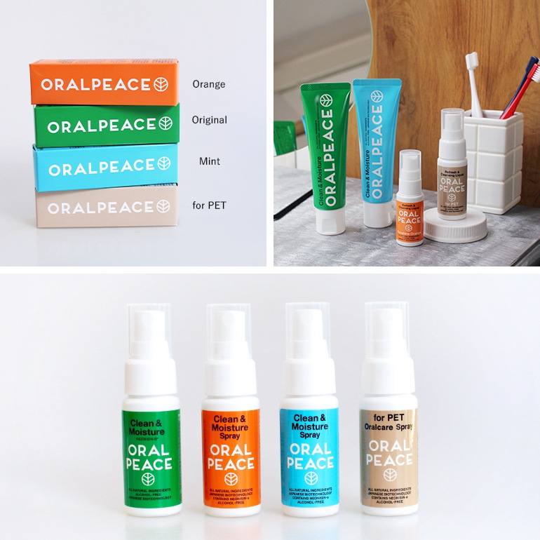 ORALPEACE オーラルピース｜Clean&Moisture Spray Mint
