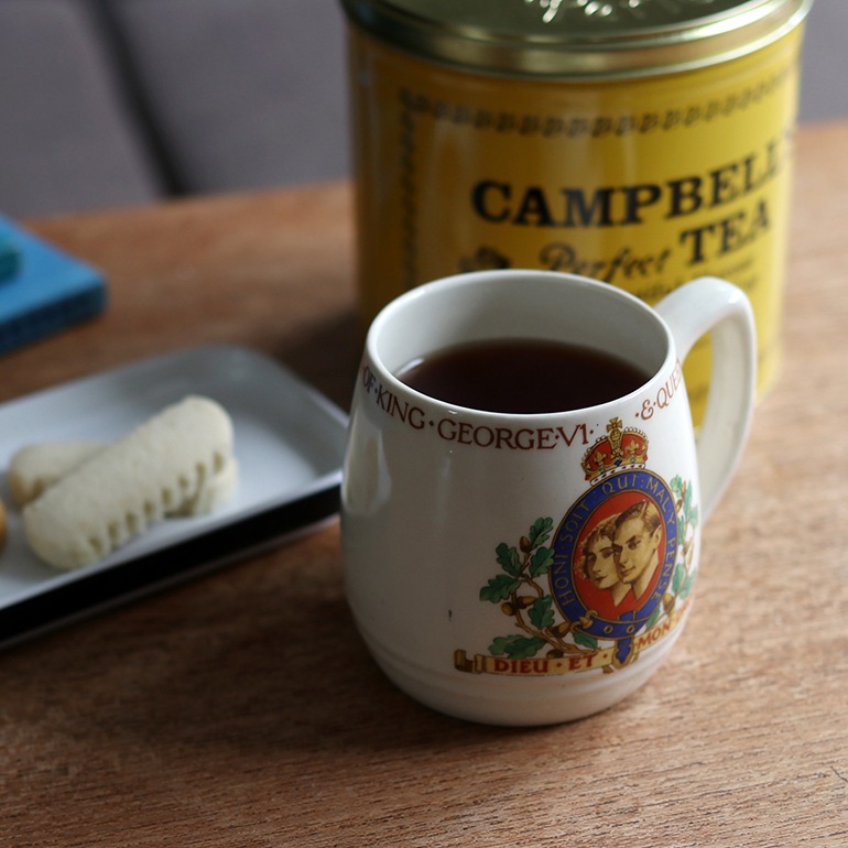 VINTAGE｜GEORGE Ⅵ CORONATION MUG【B】