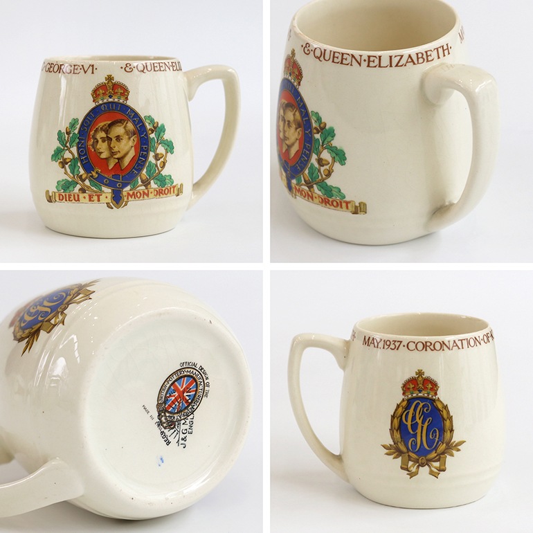 VINTAGE｜GEORGE Ⅵ CORONATION MUG【B】
