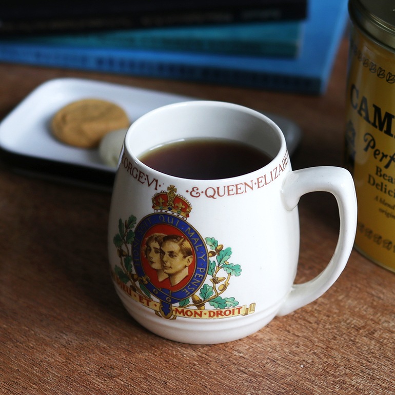 VINTAGE｜GEORGE Ⅵ CORONATION MUG【B】