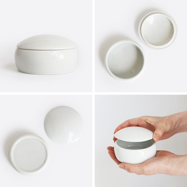 HINODE ヒノデ｜VINTAGE POTTERY ROUND アクセサリーケース