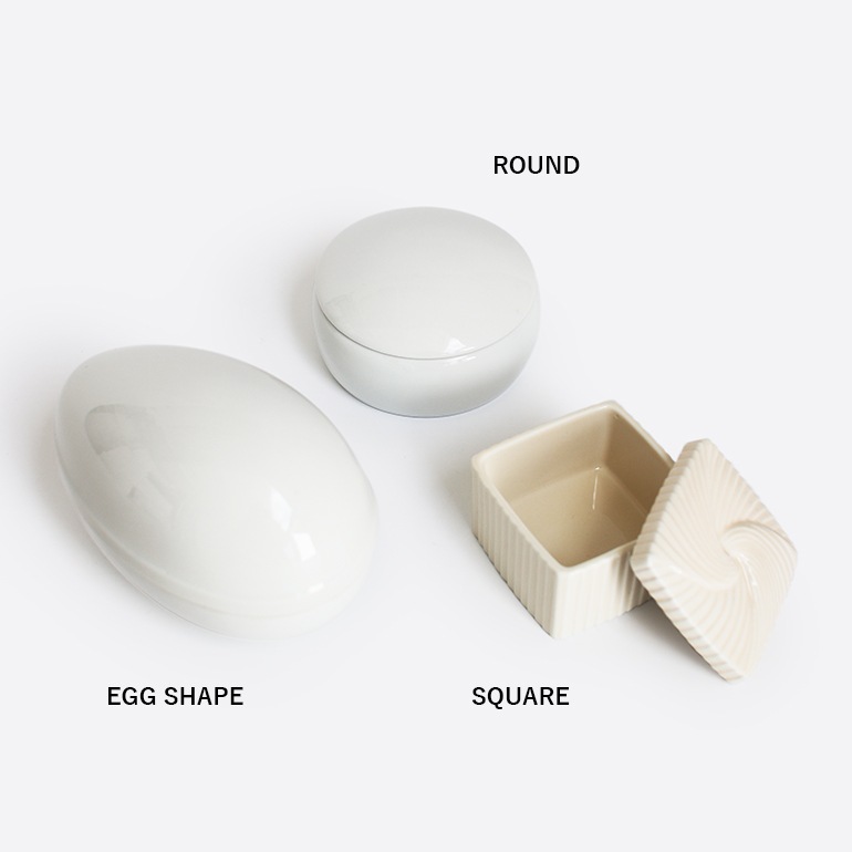 HINODE ヒノデ｜VINTAGE POTTERY ROUND アクセサリーケース