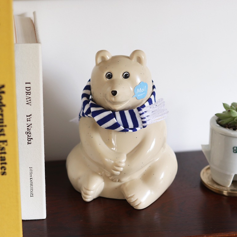 Polar Bear Money Box（with muffler 2025）