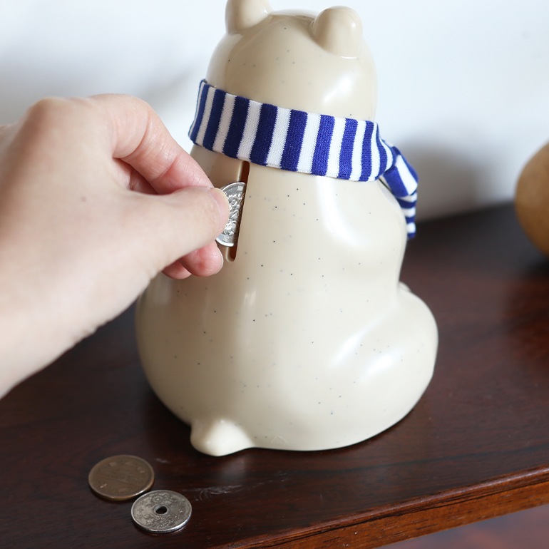 Polar Bear Money Box（with muffler 2025）