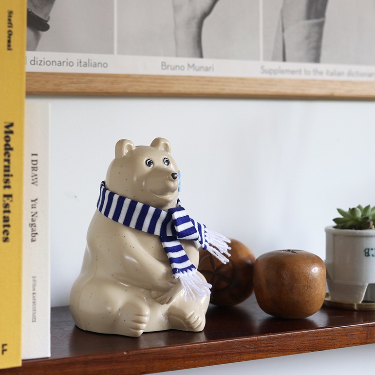 Polar Bear Money Box（with muffler 2025）