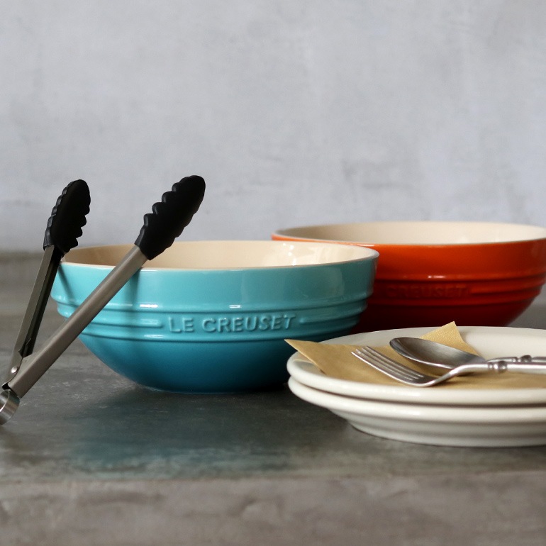 VINTAGE｜LE CREUSET サラダボウル ブルー