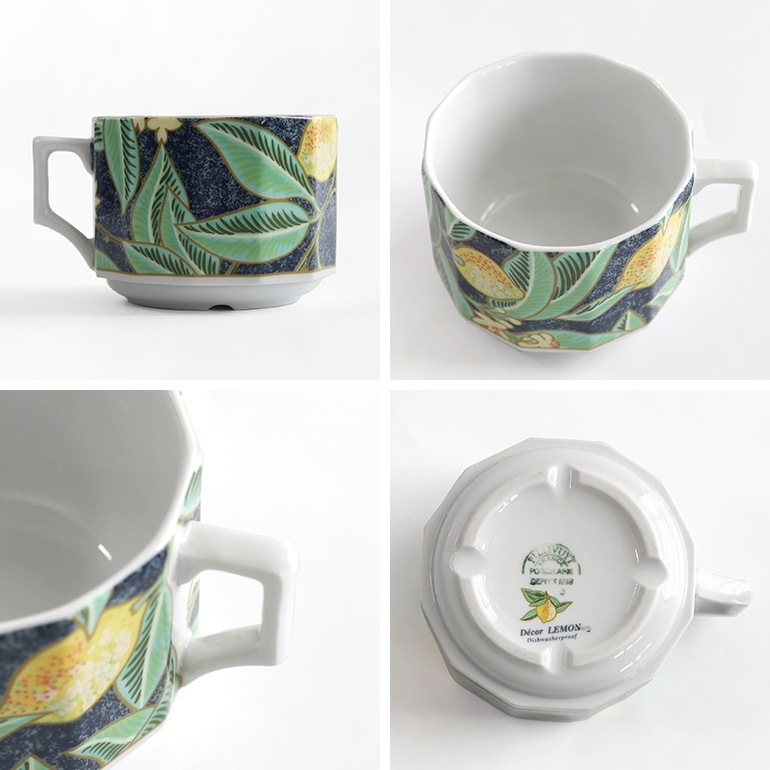 VINTAGE｜PILLIVUYT Decor Lemon マグカップ