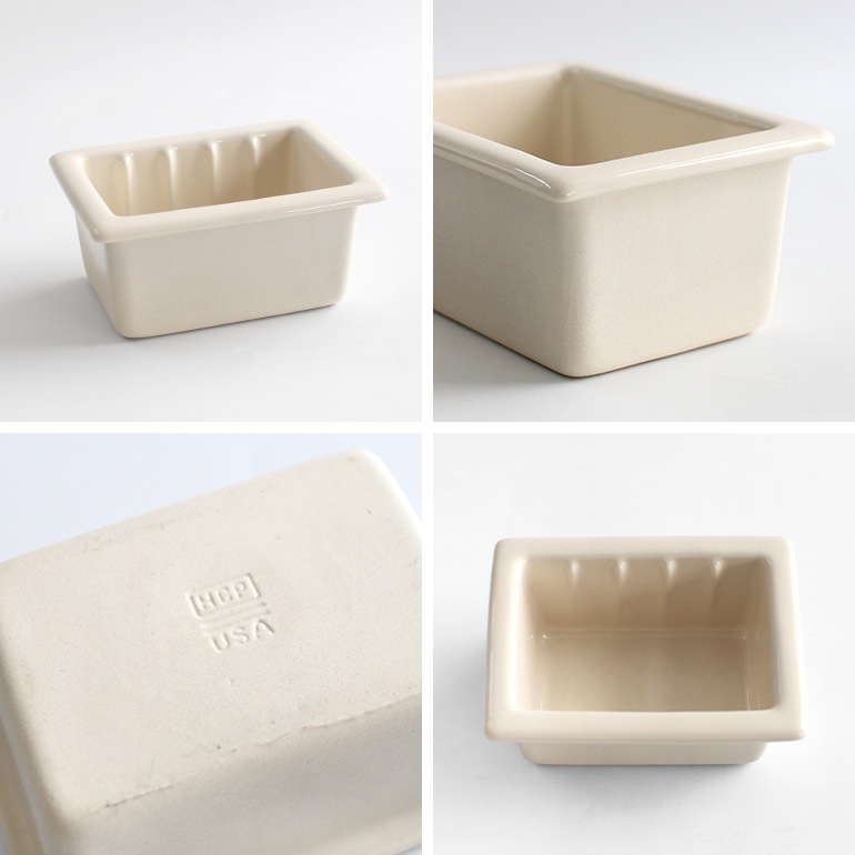 新品 デッドストック HCP Ceramics社製 セラミック ソープディッシュ MADE IN USA