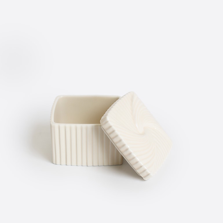 HINODE ヒノデ｜VINTAGE POTTERY SQUARE アクセサリーケース