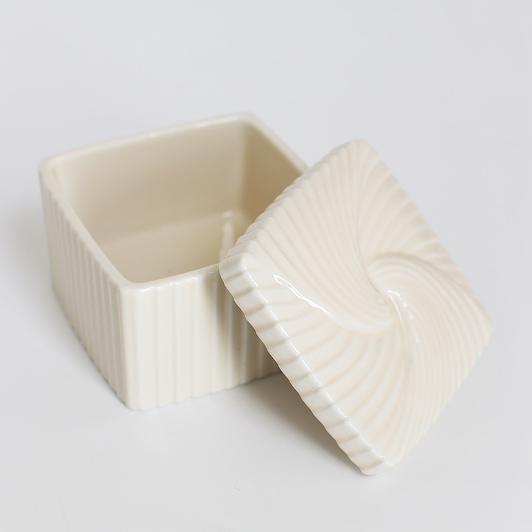 HINODE ヒノデ｜VINTAGE POTTERY SQUARE アクセサリーケース