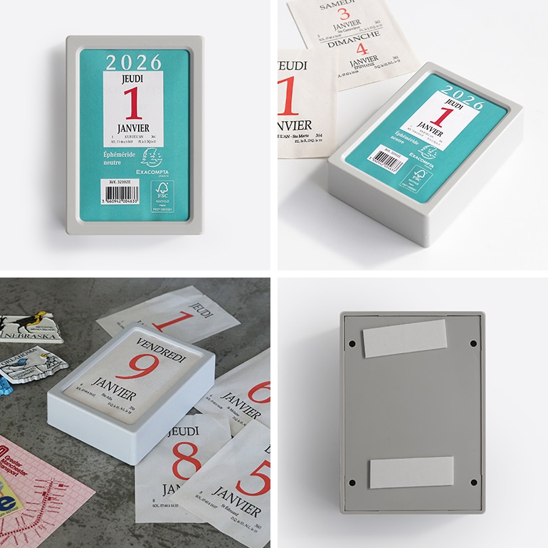 【季節商品/セール】EXACOMPTA エグザコンタ｜日めくりカレンダー(小)  2026