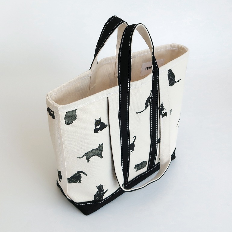 TEMBEA テンベア｜MARKET TOTE SMALL CAT/BLACK 通販｜DUPON35