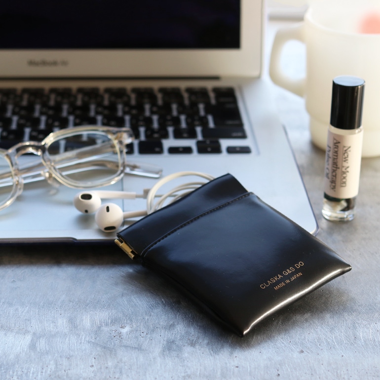 CLASKA クラスカ｜BANK フラットバネポーチ mini