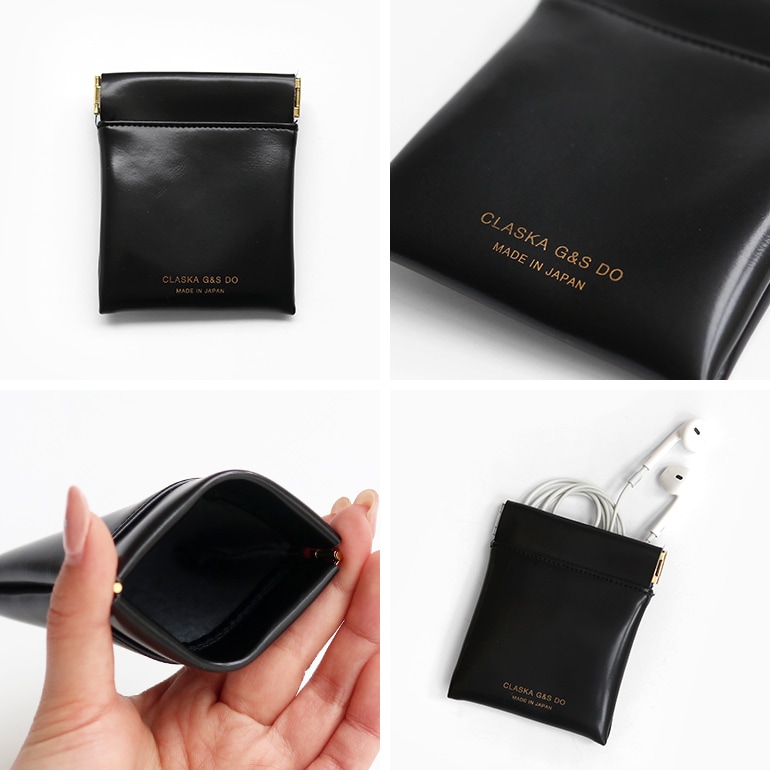 CLASKA クラスカ｜BANK フラットバネポーチ mini