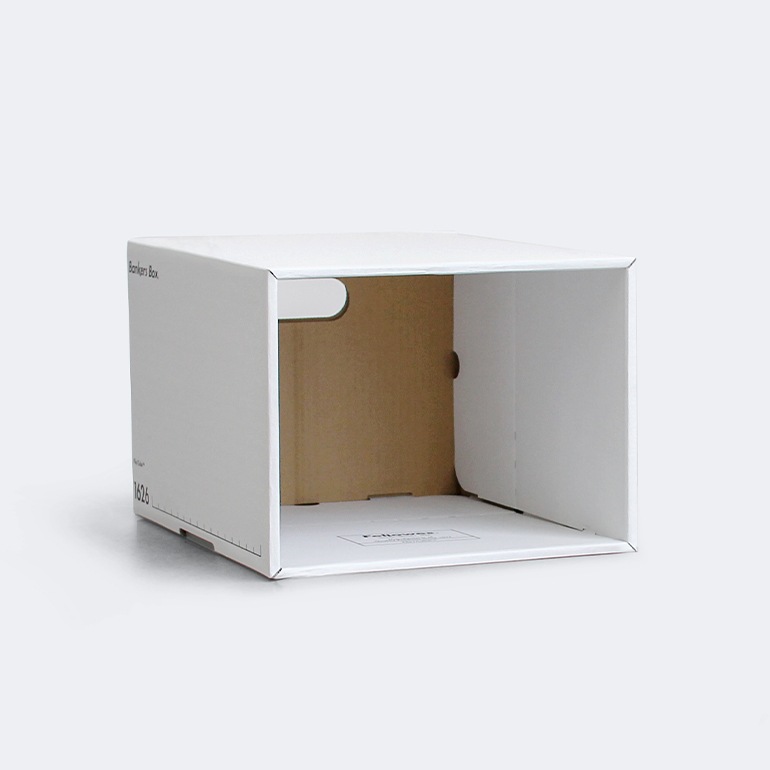 Fellowes フェローズ｜BANKERS BOX 1626sファイルキューブ 3個1パック（ブラック）